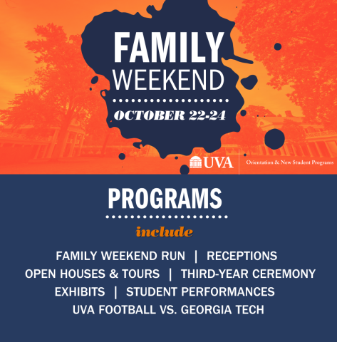 Family Weekend October 22-24