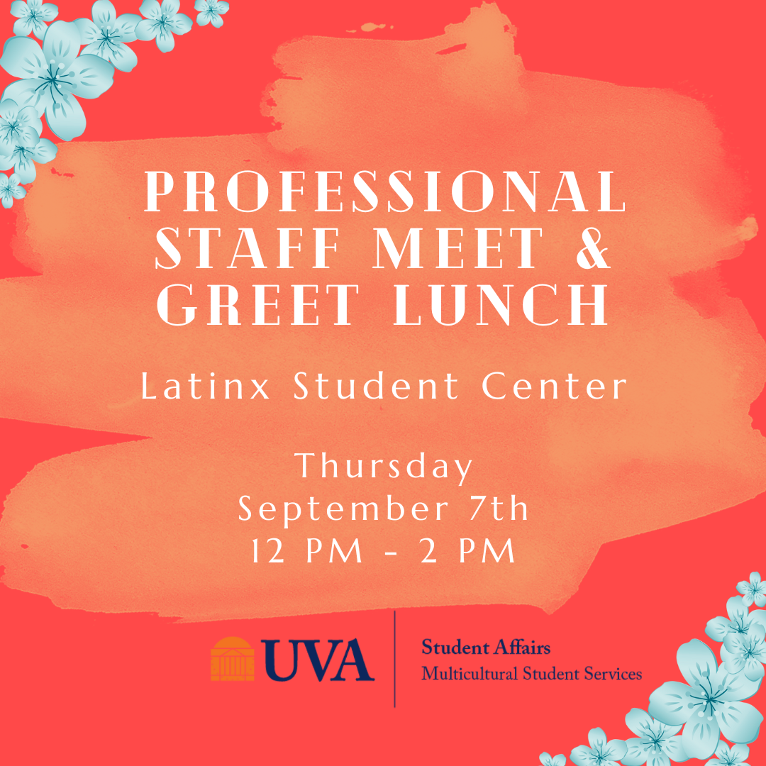 Latinx Student Center Professional Staff Meet & Greet